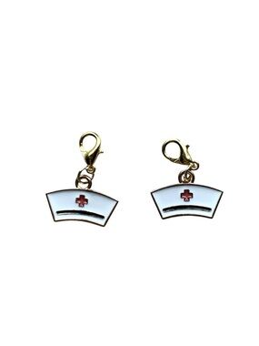 Medical Themed Charm for Keychains, Bracelets, Backpacks, zipper pulls, & etc.
